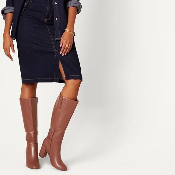 Brown Knee-High Boots image 5